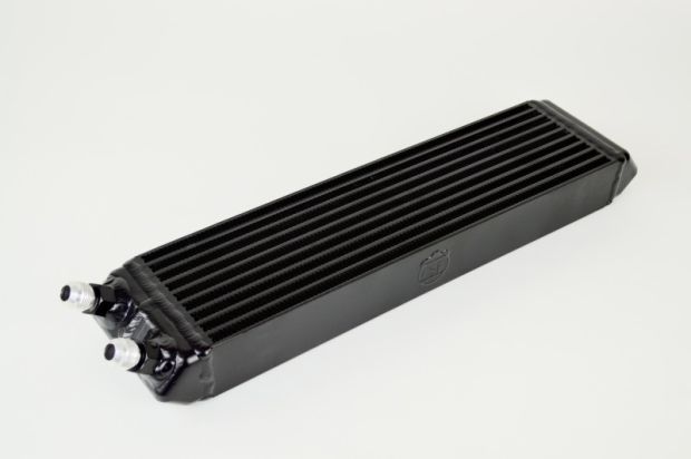 CSF Universal Dual-Pass Internal/External Oil Cooler - 22.0in L x 5.0in H x 2.25in W - 8066