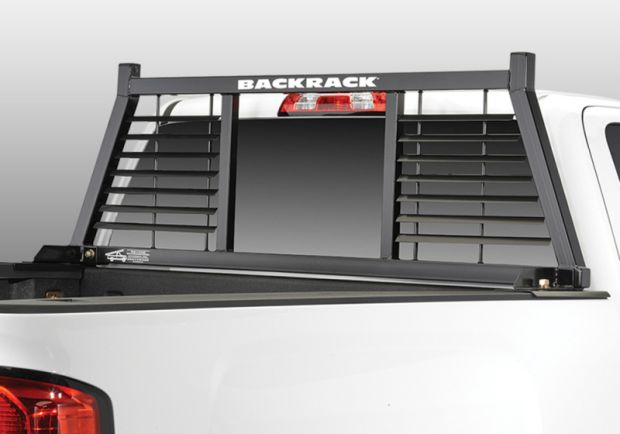 BackRack 01-23 Silverado/Sierra 2500HD/3500HD Half Louvered Rack Frame Only Requires Hardware - 148LV