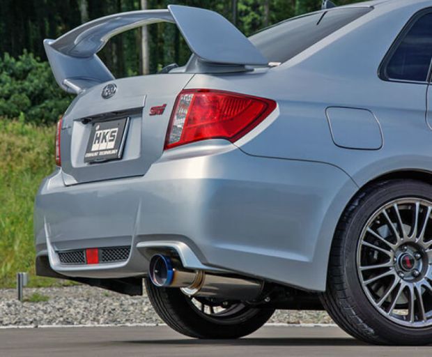 HKS RACING MUFFLER WRX STI SEDAN 11-14 USA - 31008-BF003