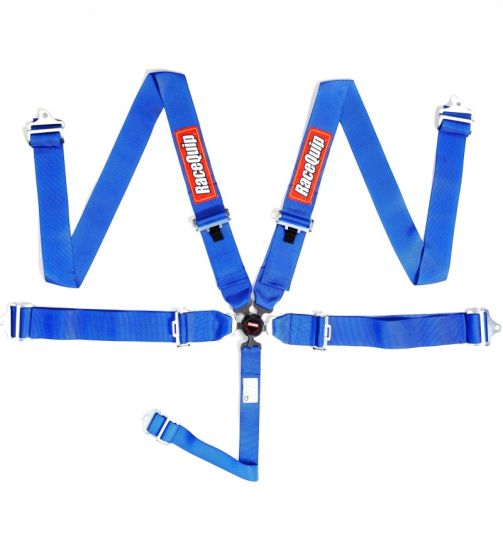 RaceQuip Blue SFI CAMLOCK 5pt PD Lap Seat Belt - 741021