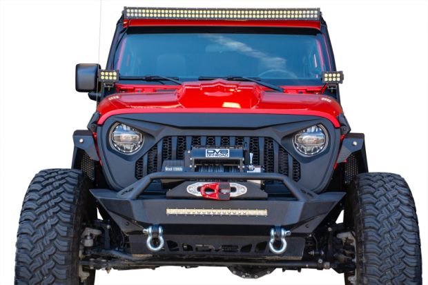 DV8 Offroad 2018+ Jeep JL/ Gladiator Angry Grill - GRJL-01