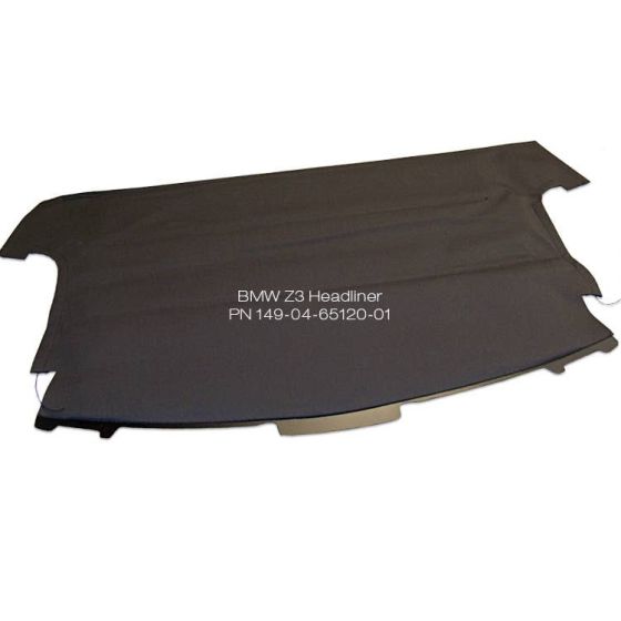 GAHH BMW 2000-2002 Z3/M Roadster Headliner,  Twill 550 Charcoal