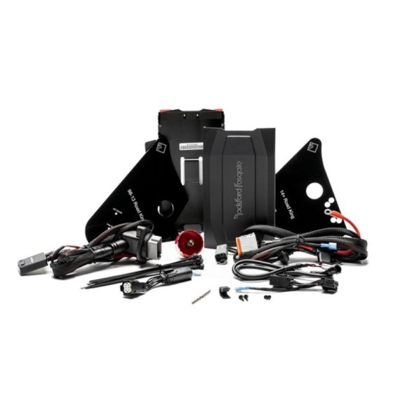 Rockford Fosgate 1998+ Harley Davidson Road King Amp Install Kit w/ Bluetooth Module - RFK-HDRK