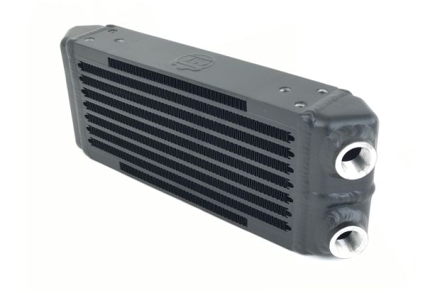 CSF Universal Dual-Pass Oil Cooler - M22 x 1.5 - 13in L x 4.75in H x 2.16in W - 8119