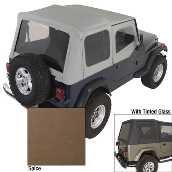 Rugged Ridge S-Top w/ Door Skins Spice Tinted Windows 88-95 Wra - 13702.37