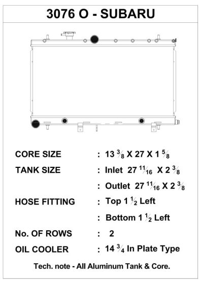 CSF Radiators - Aluminum