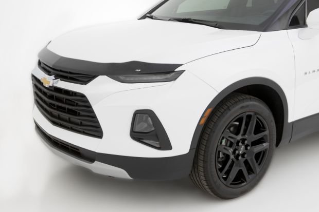 AVS 2019 Chevrolet Blazer Aeroskin Low Profile Acrylic Hood Shield - Smoke - 322181