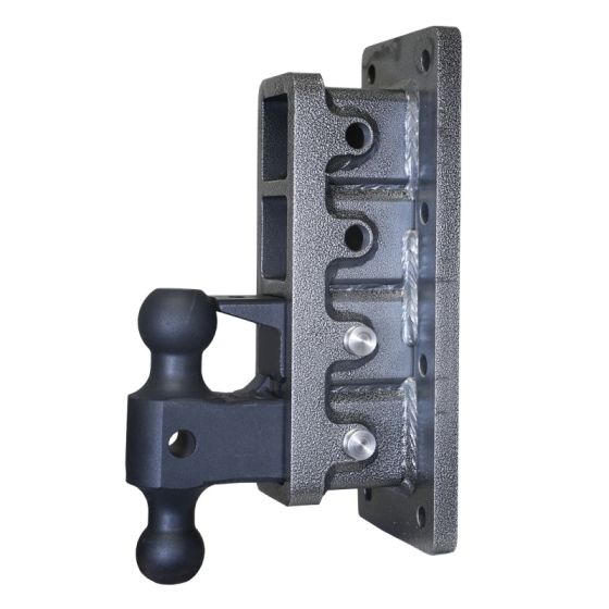 Gen-Y Mega Duty 2.5in Bolt On 9in Drop 3500lb TW 32K Hitch w/GH-0161 Dual-Ball/Pintle Lock - GH-3024