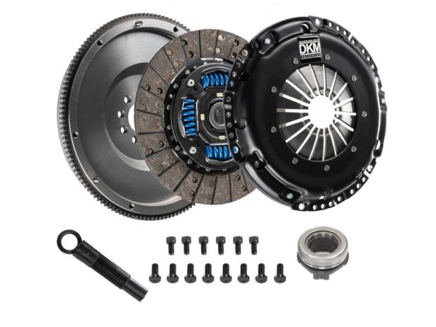 DKM Clutch 01-06 Mini Cooper/S R53 Performance Organic MB Clutch w/ Flywheel (225 ft/lbs Torque) - MB-030-050