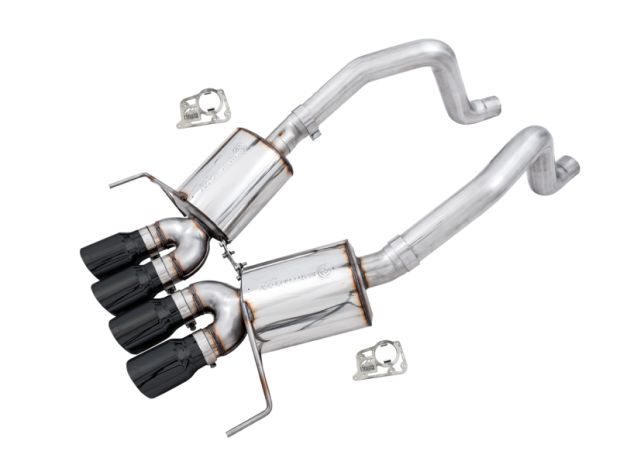 AWE Tuning 14-19 Chevy Corvette C7 Z06/ZR1 Touring Edition Axle-Back Exhaust w/Black Tips - 3015-43143