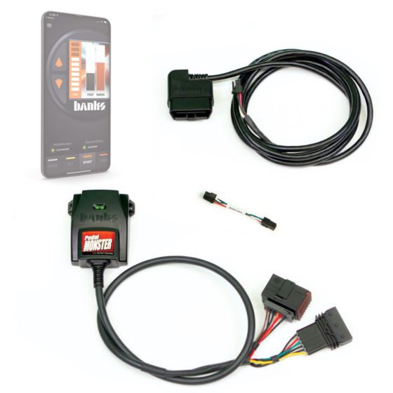 Banks Power Pedal Monster Kit (Stand-Alone) - TE Connectivity MT2 - 6 Way - Use w/Phone - 64330