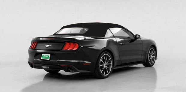 Robbins Ford Mustang 2015-23 Convertible Top Replacement Black Twillfast RPC