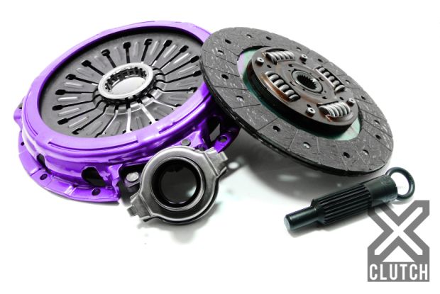 XClutch 07-17 Mitsubishi Lancer EVO X 2.0L Stage 1 Sprung Organic Clutch Kit - XKMI24011-1A